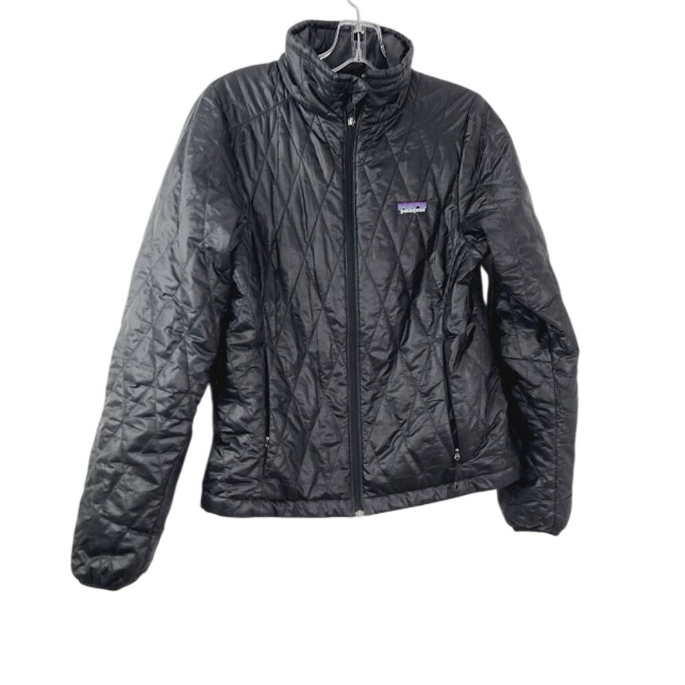 Patagonia Women's Black Nano Puff Thermal Quilted Puffer Jacket‎ Size XS